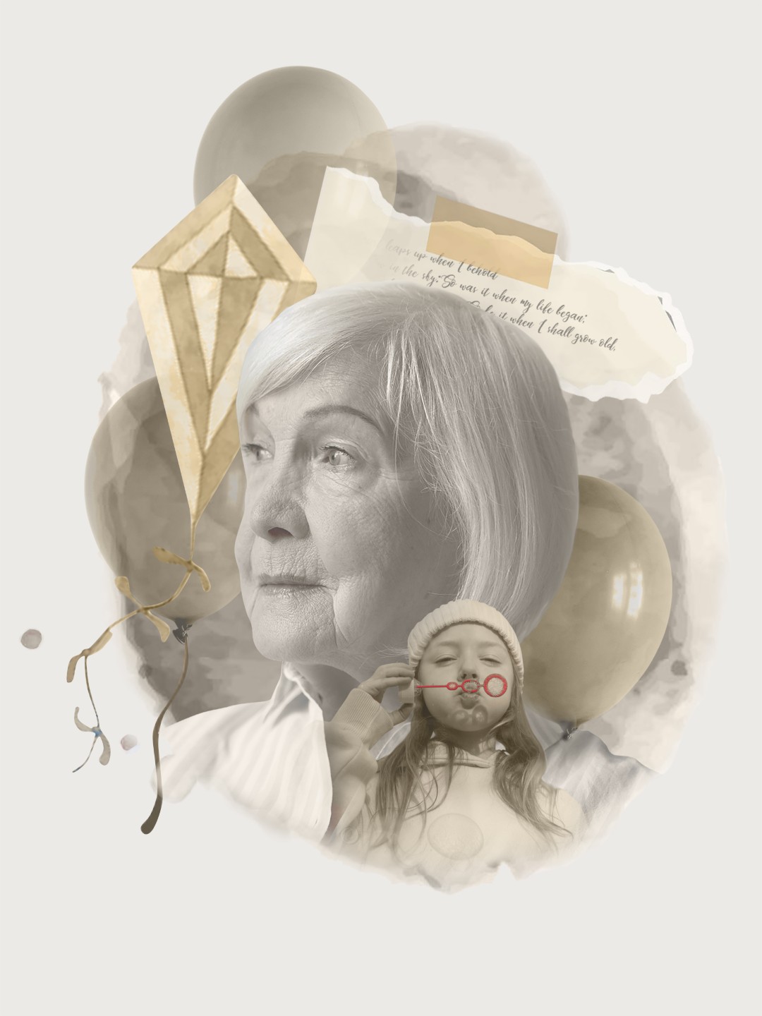 vieja y su version joven